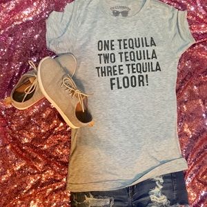 Light Grey Tequila Tee
